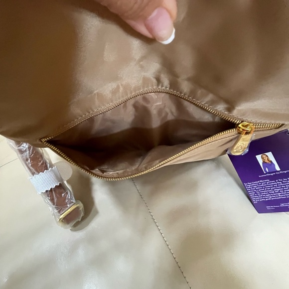 Joy Mangano Tan Crossbody Bag, NWT - Picture 10 of 11